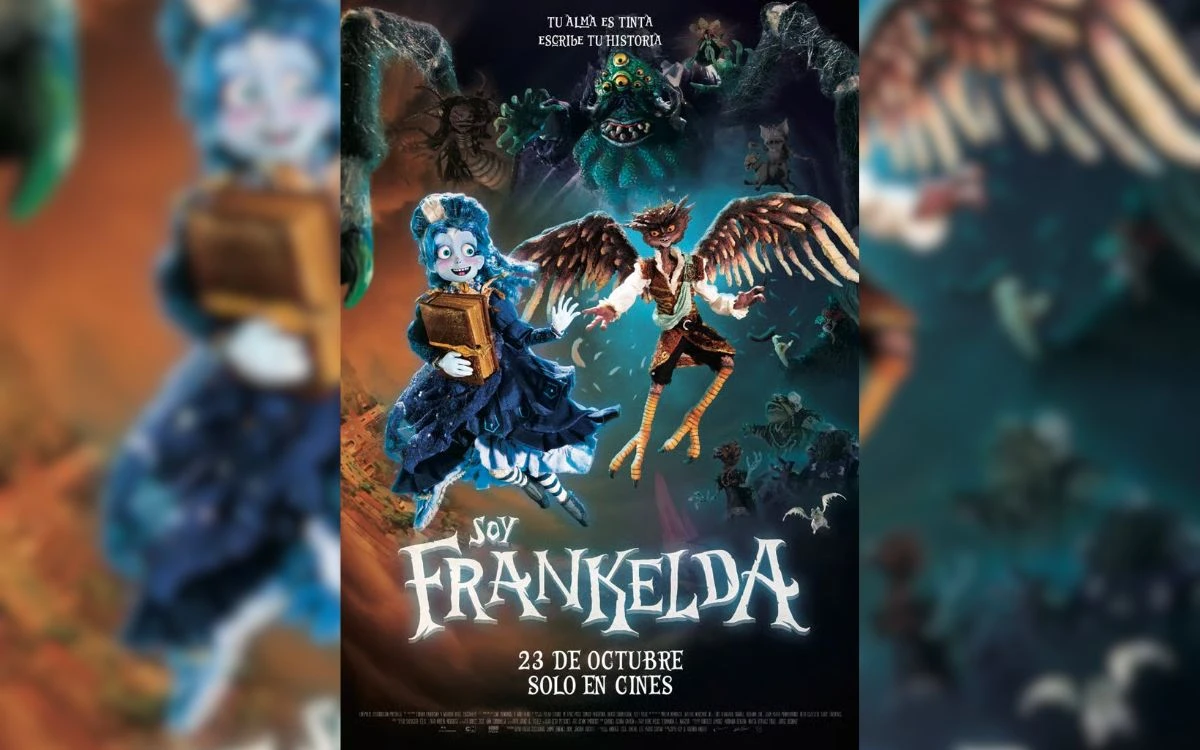 ‘Soy Frankelda’, la primera película mexicana animada stop-motion llega a cines este 23 de octubre