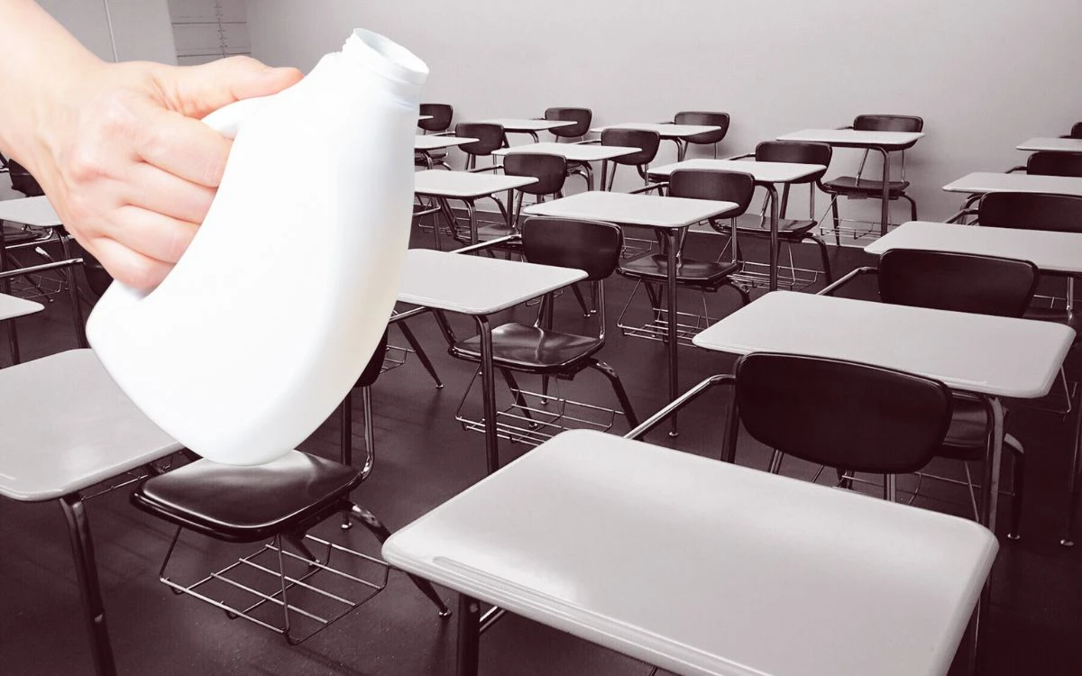 Detienen a estudiantes acusados de verter cloro en termo de otro alumno