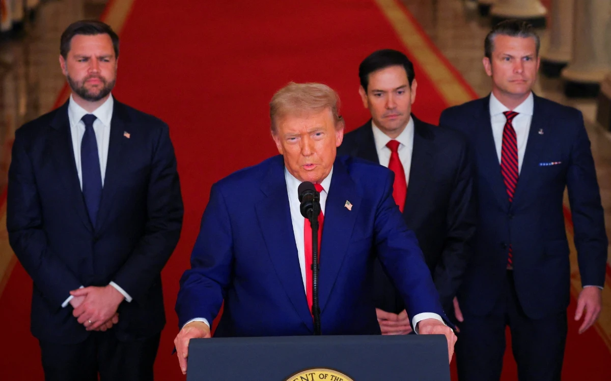Trump: ‘Irán debe ahora acceder a la paz, o iremos por otros objetivos’