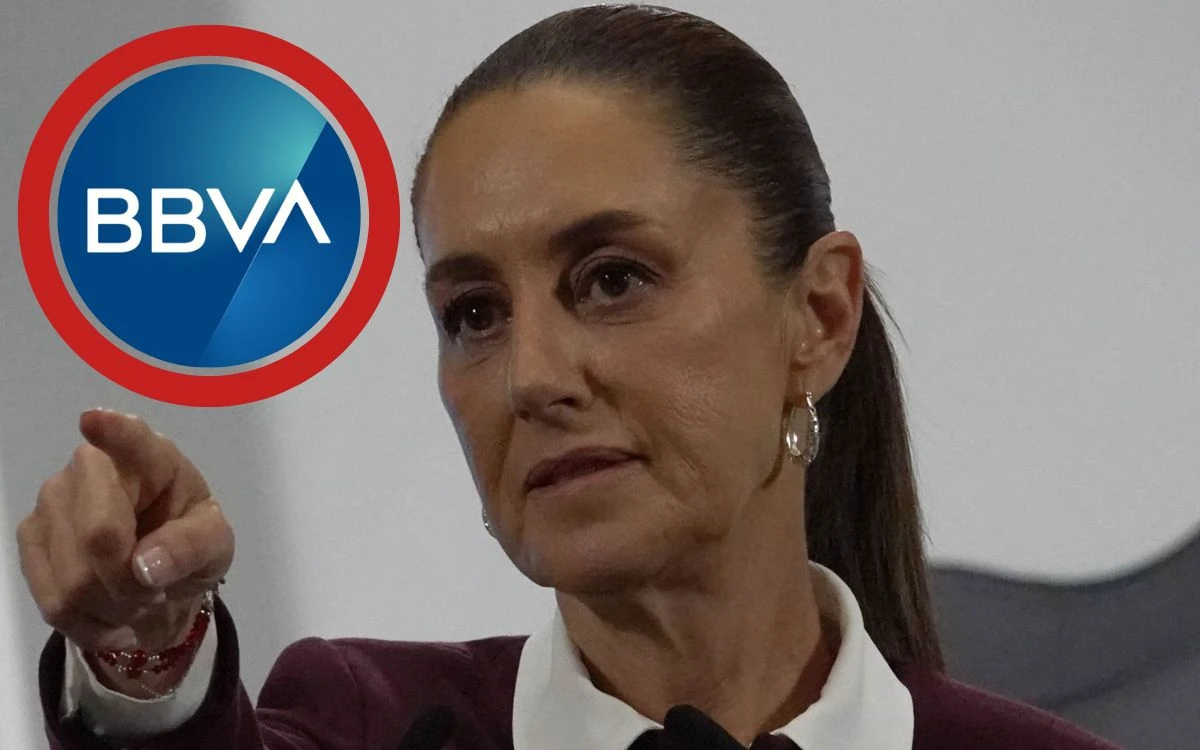Sheinbaum celebra inversión de BBVA por 100 mil millones de pesos