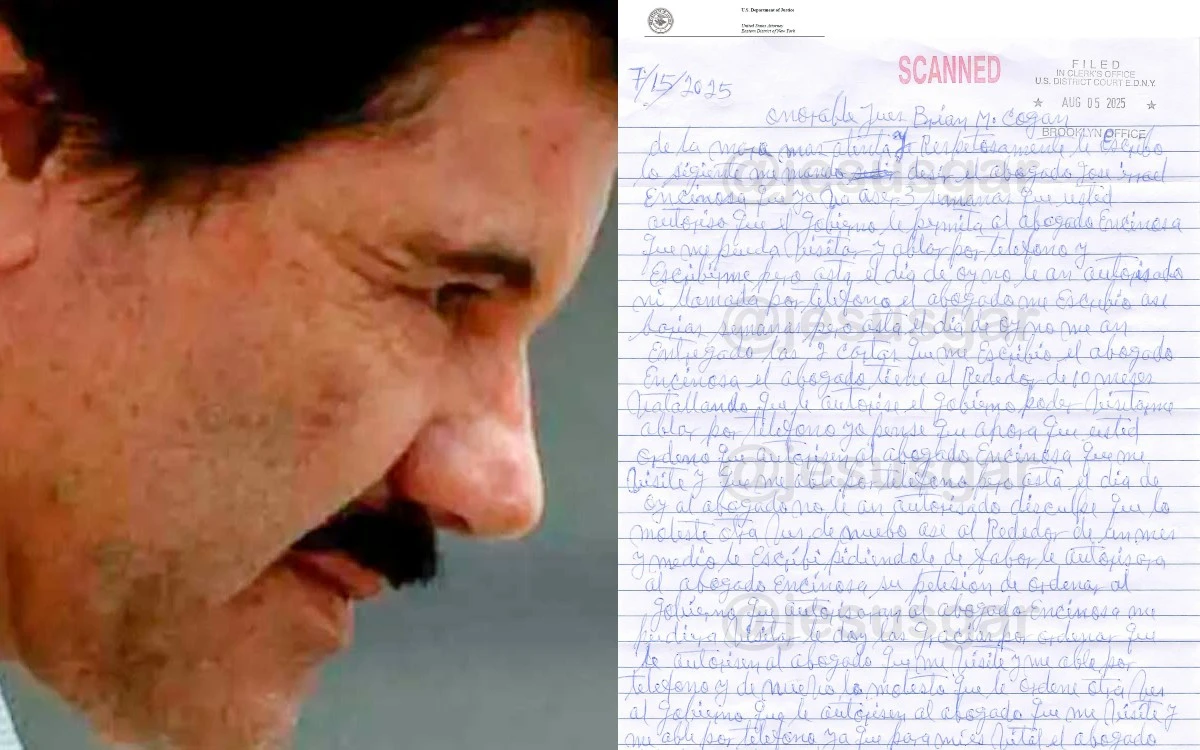 ‘El Chapo’ Guzmán envía carta al juez Brian Cogan | Transcripción