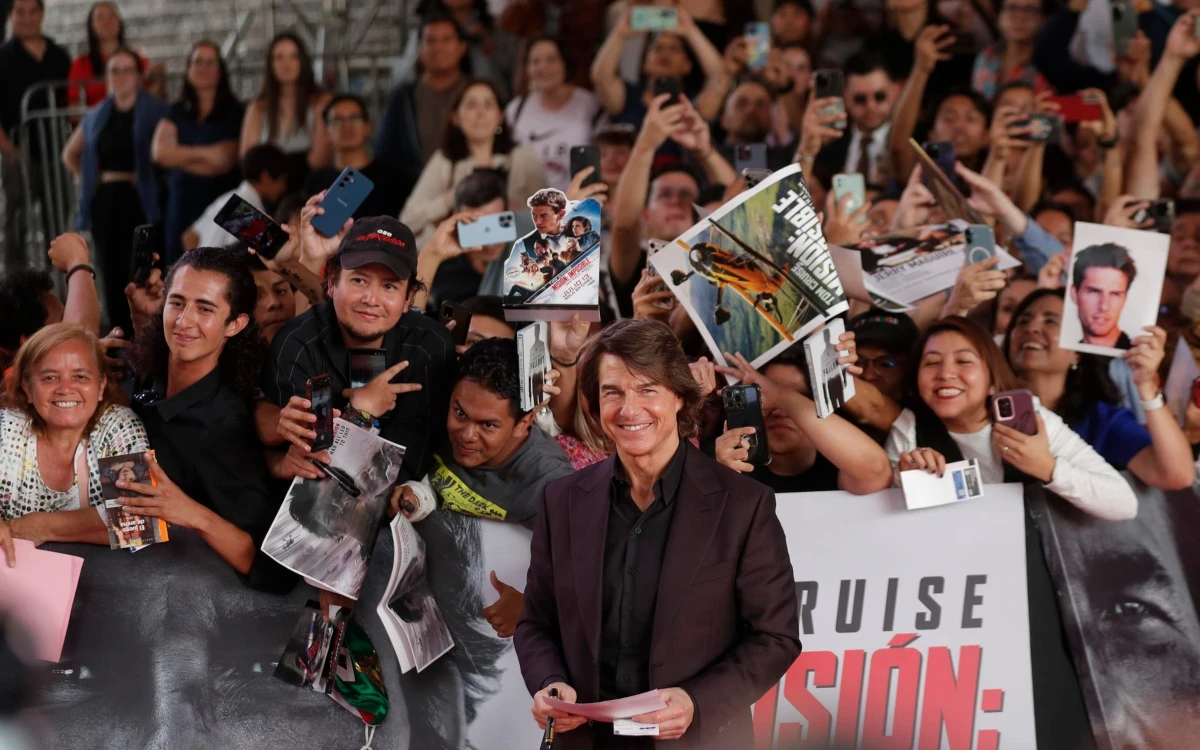 Tom Cruise aterriza en México en el último salto de ‘Misión Imposible: Sentencia Final’