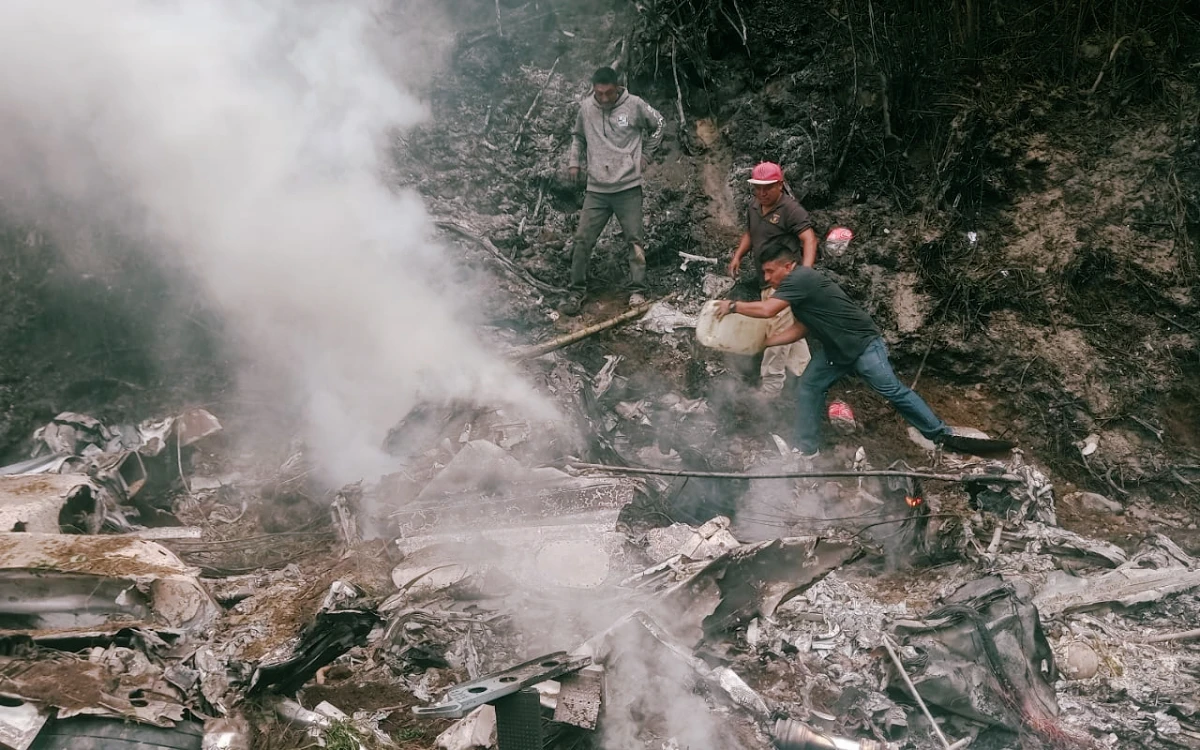 Video | Sheinbaum lamenta desplome de avioneta en Chiapas que dejó 3 personas sin vida