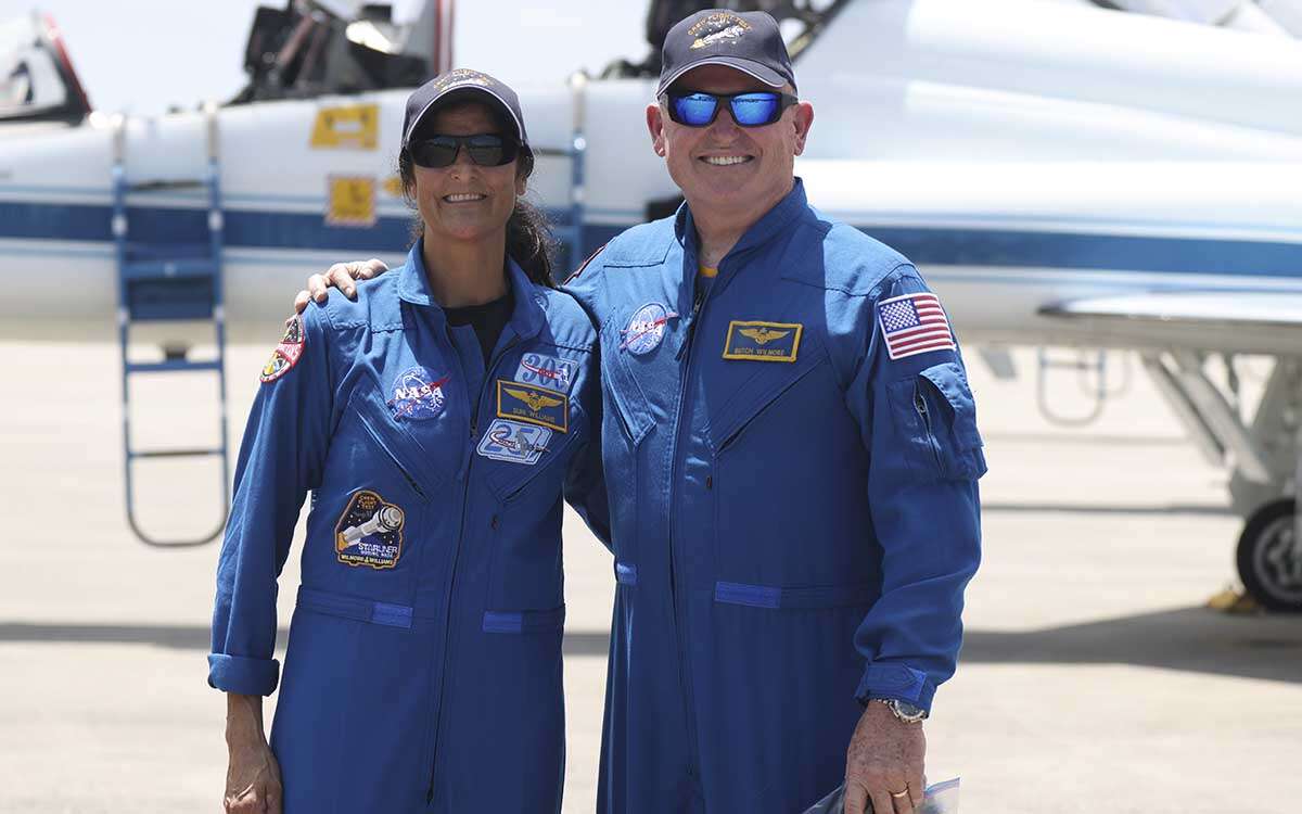 Los astronautas atrapados en la Estación Espacial regresarán a la Tierra el martes