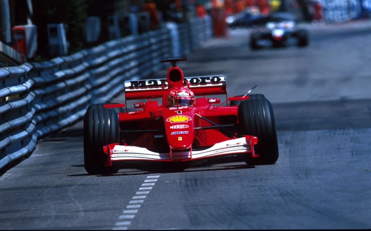 Alcanza casi los 16 mde en subasta el Ferrari que condujo Schumacher en 2001