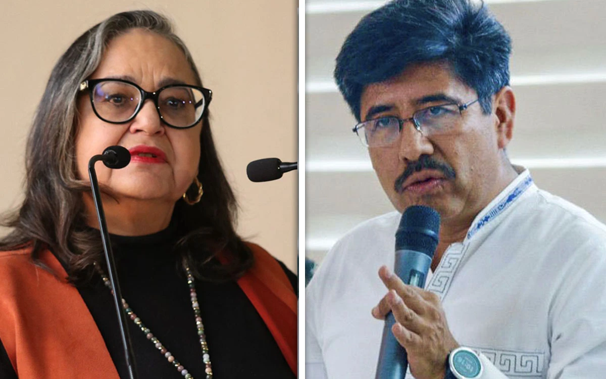 Tras reunión en la Corte, Hugo Aguilar dice que acordó con Norma Piña una transición ‘tersa’