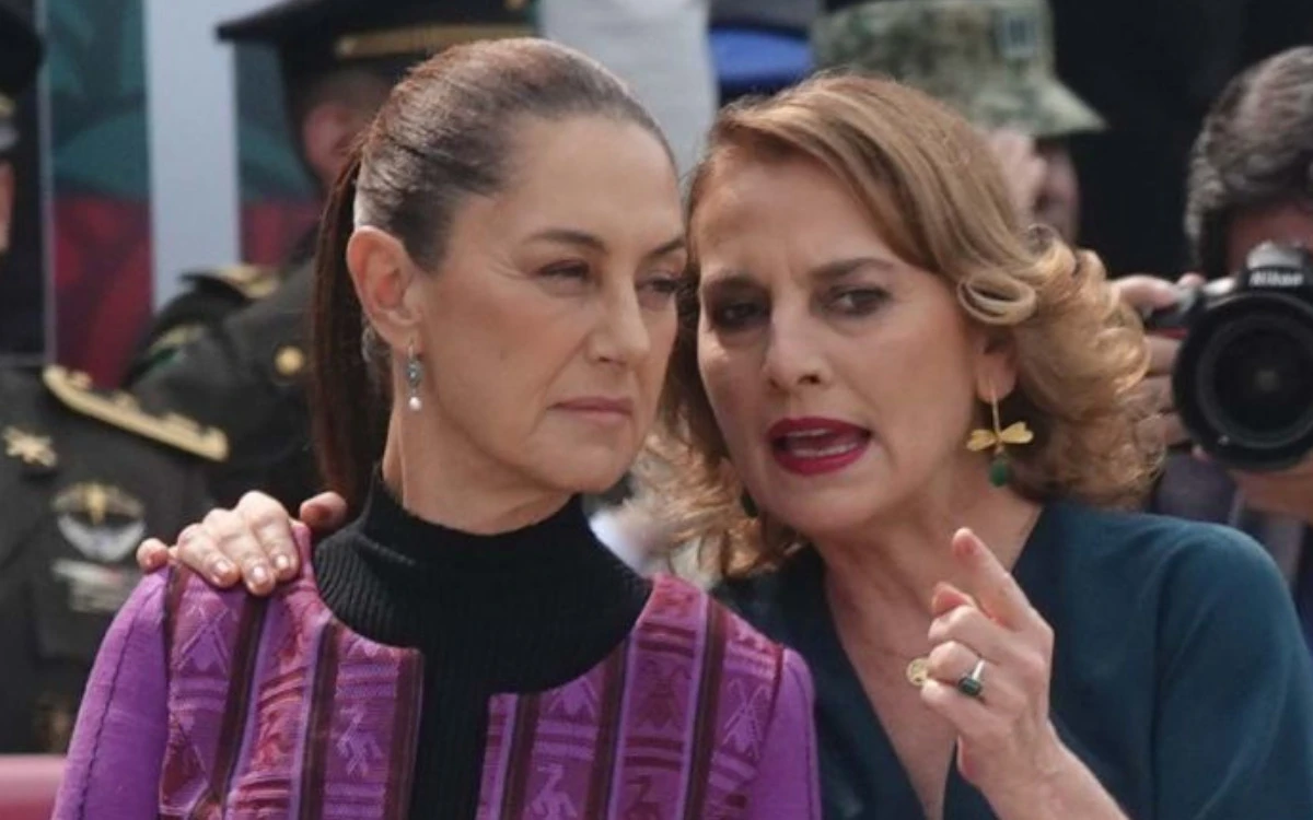 ‘Yo sabía que vive en México’, defiende Sheinbaum a Gutiérrez Müller