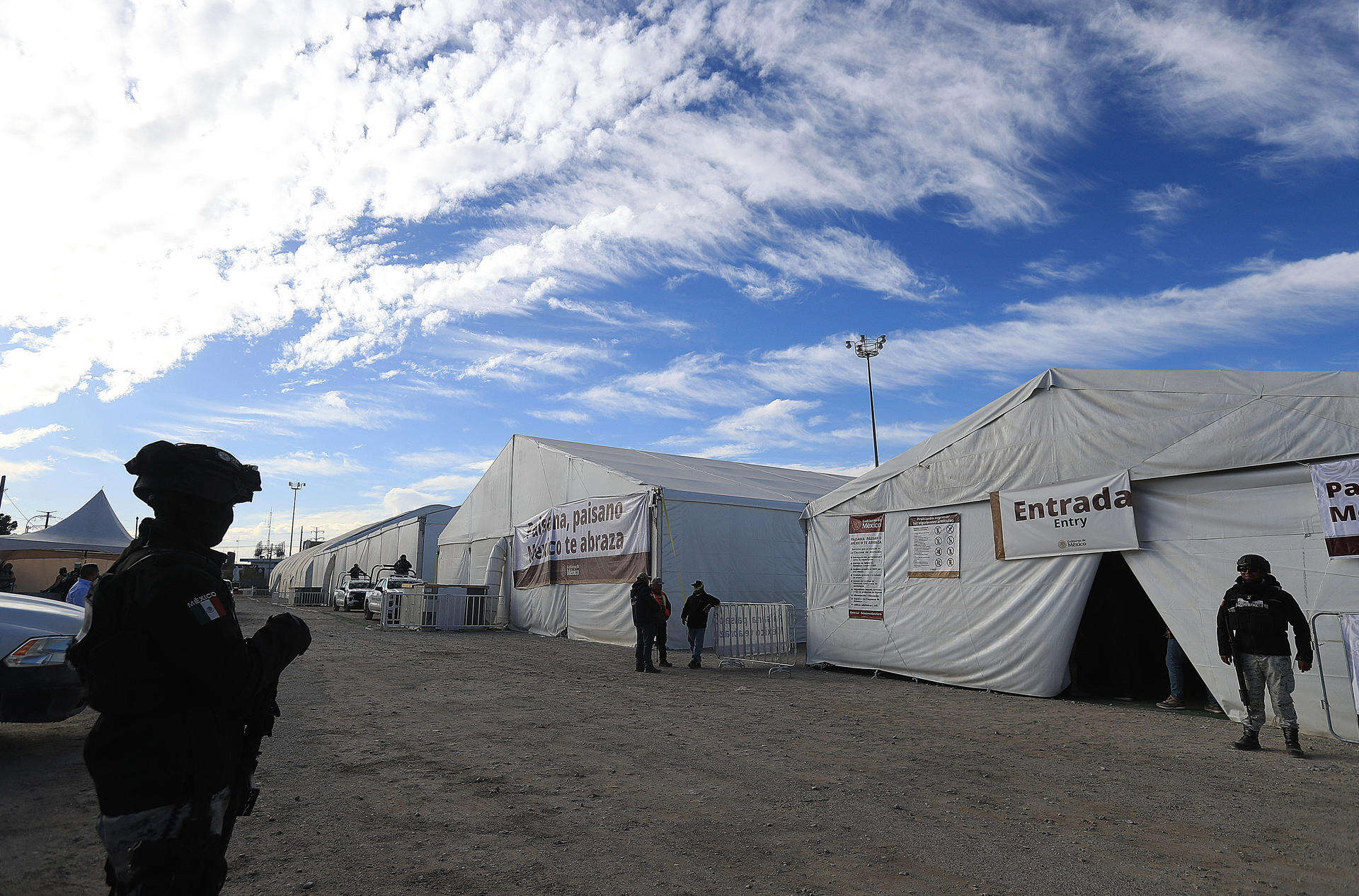 Así es el centro para recibir a deportados por Trump en Ciudad Juárez