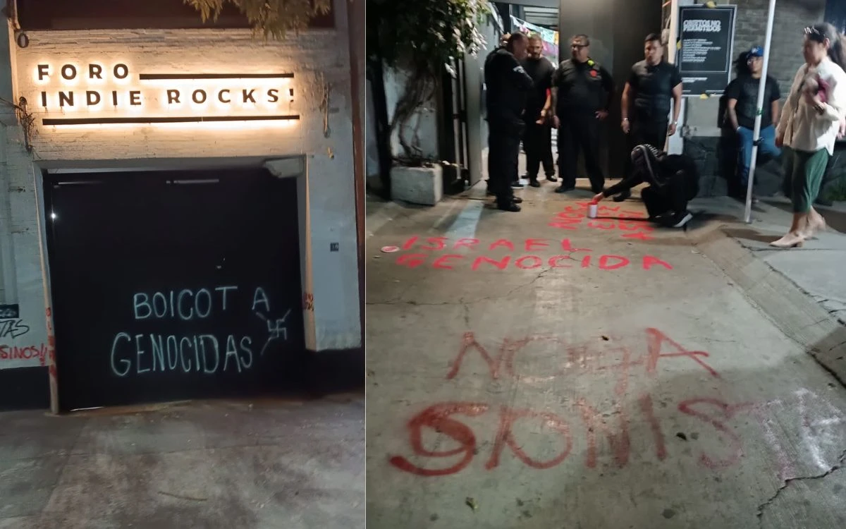 Embajada de Israel condena ‘mensajes de odio’ durante protesta en Foro Indie Rocks!