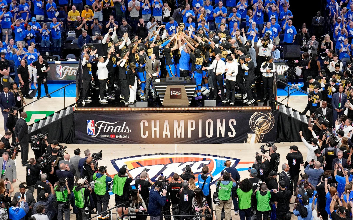 Oklahoma City Thunder es el campeón de la NBA | Video