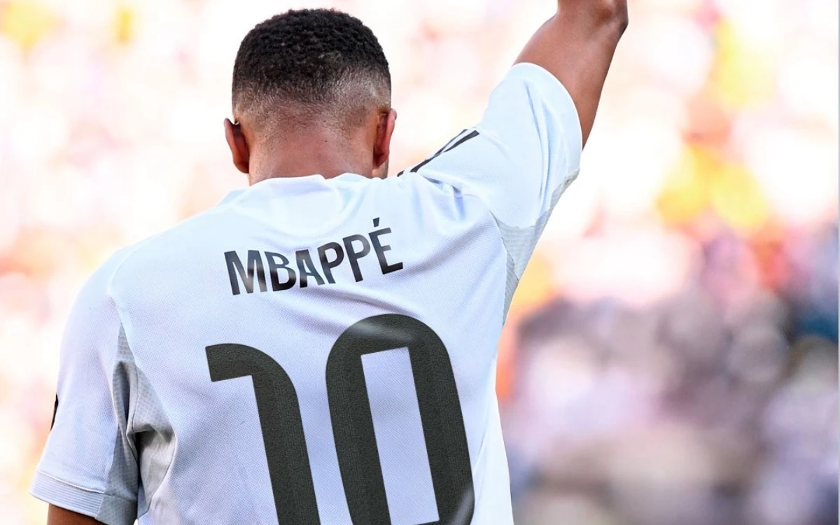 Kylian Mbappé, nuevo 10 de Real Madrid