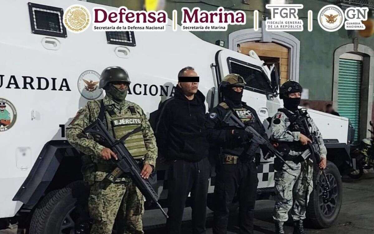 Detienen al ‘Lastra’, líder reclutador del CJNG, relacionado a campos de adiestramiento