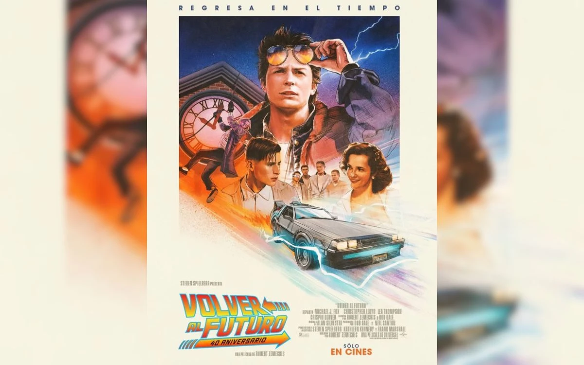 ‘Back to the future’ estará de vuelta por su 40 aniversario, anuncia Universal Pictures