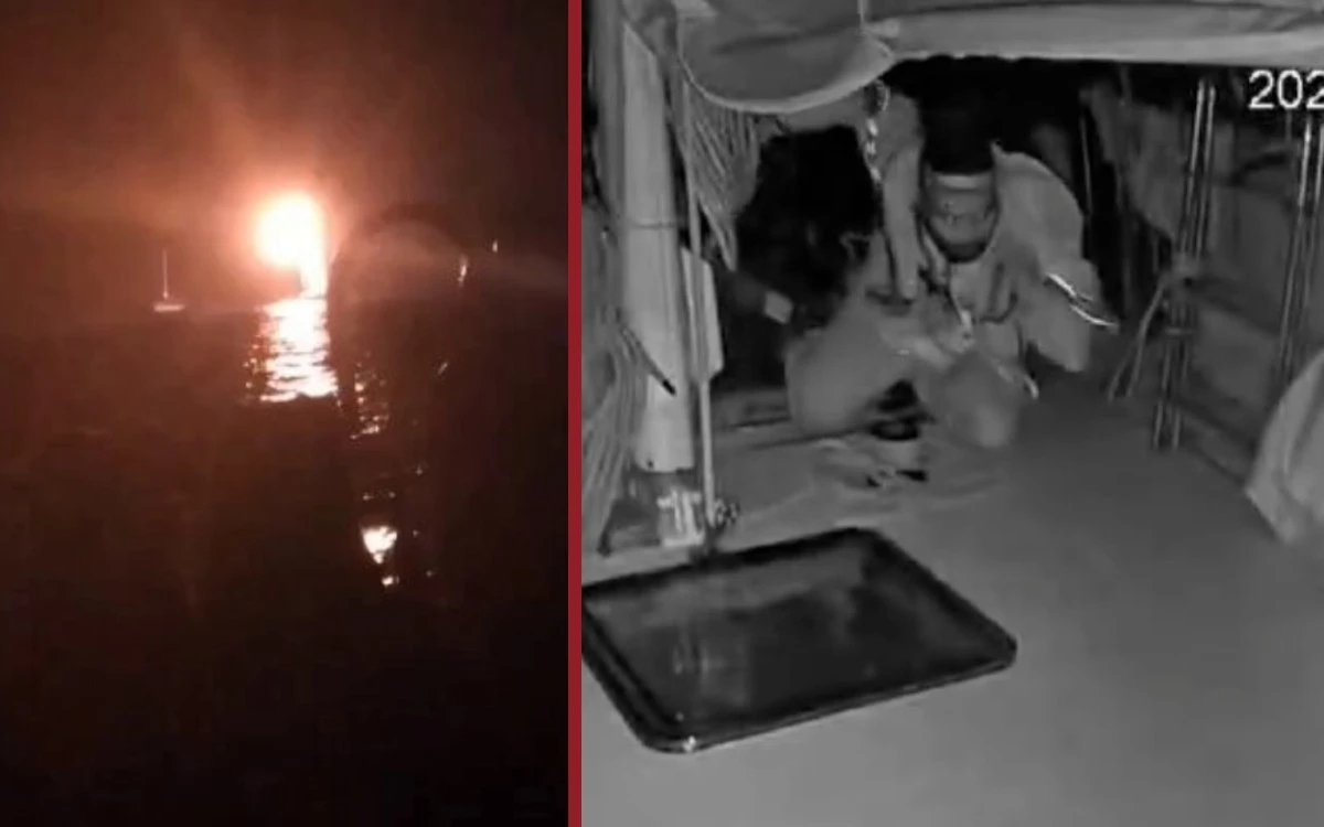 Atacan flotilla humanitaria que viaja a Gaza con químicos y granadas | Video