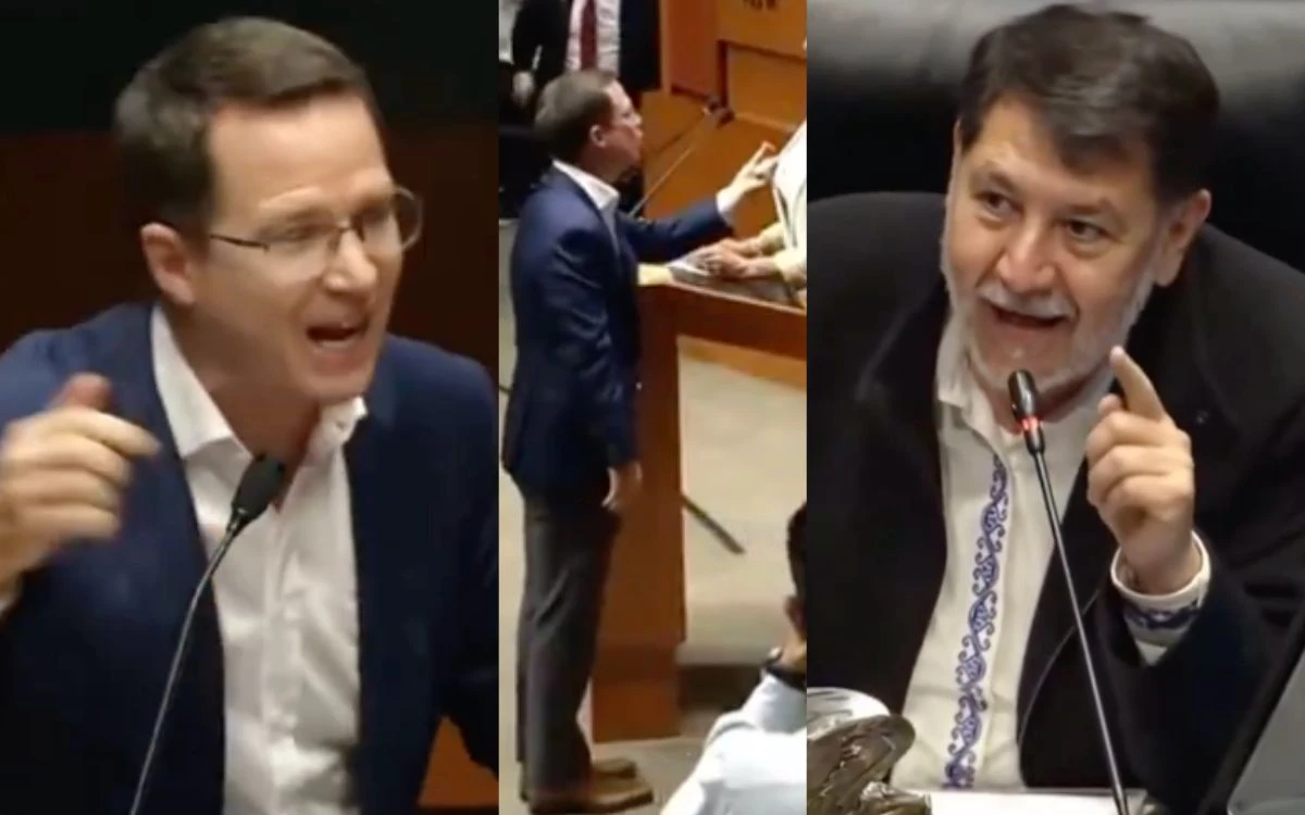 Anaya y Noroña se enfrentan en el Senado: ‘Pedazo de … político’ | Videos