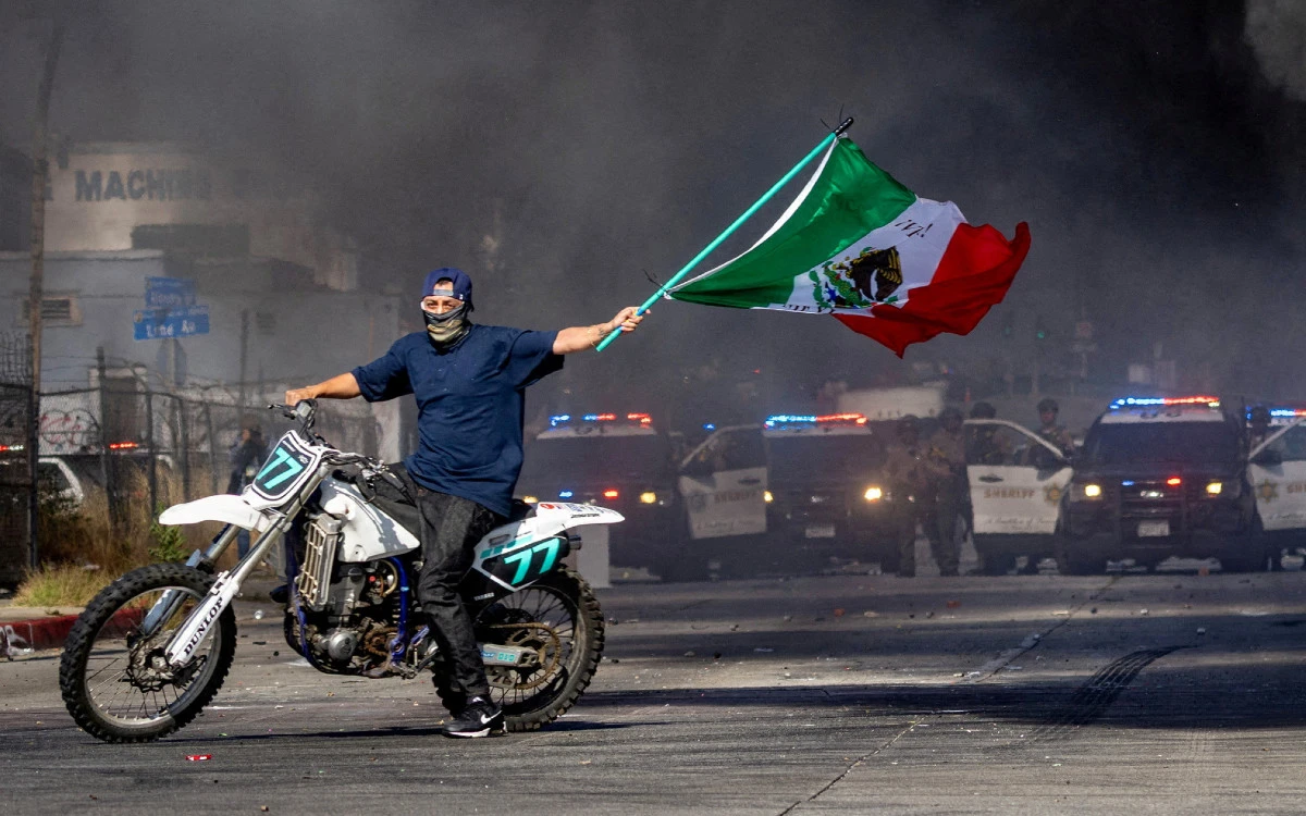 Trump ordena ‘liberar a Los Ángeles de la invasión migratoria’