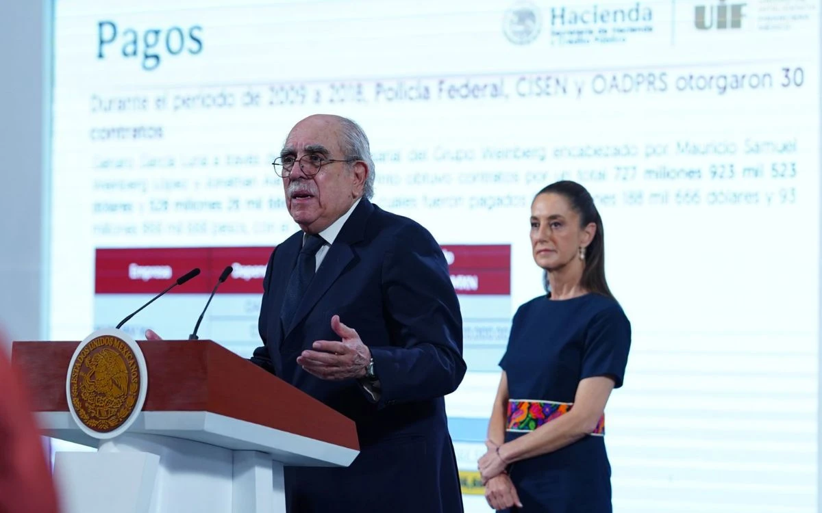 Sheinbaum celebra sentencia a García Luna; UIF explica ‘trama corrupta’ con Calderón y Peña