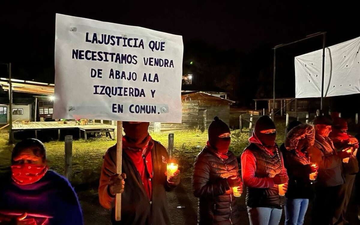 EZLN se manifiesta a 6 años del asesinato de Samir Flores