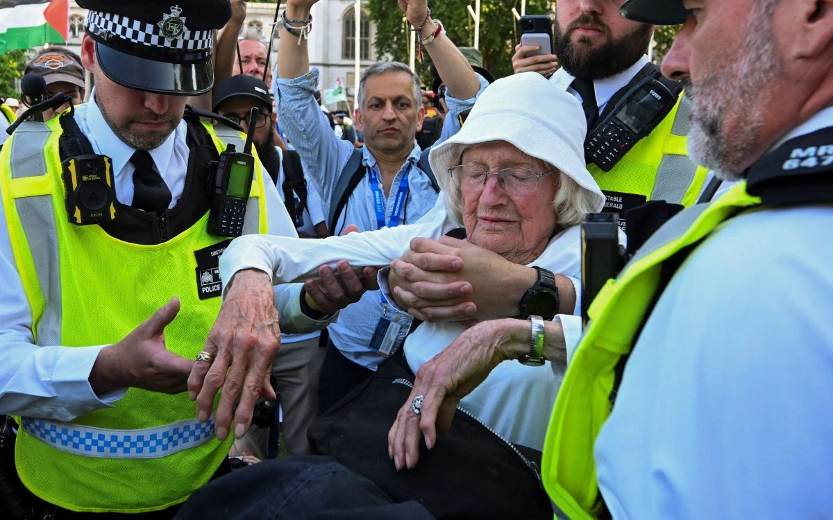 Protesta contra ilegalización de ‘Palestine Action’ deja 365 detenidos en Londres | Galería