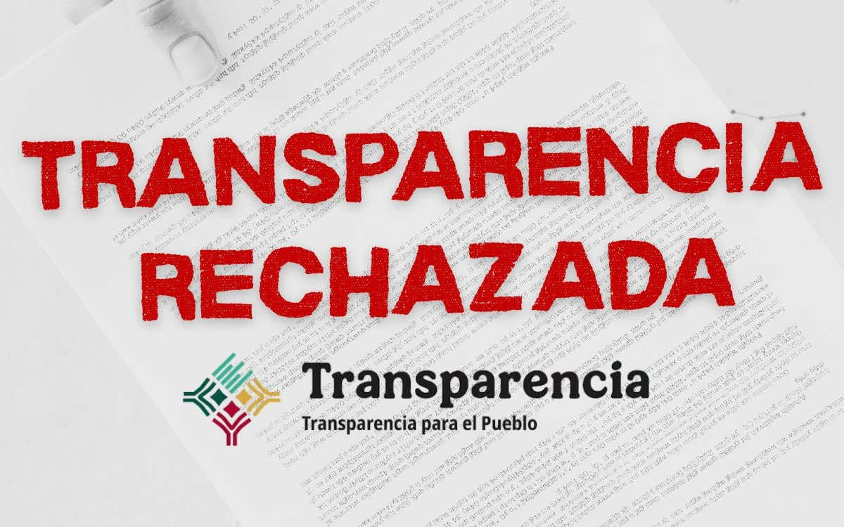 Transparencia para el Pueblo ha desechado 99.6% de recursos de revisión, denuncia Artículo 19