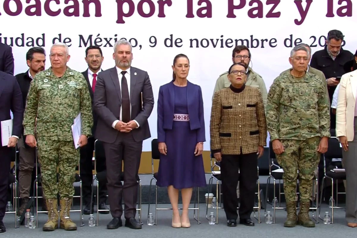 Gobierno federal presenta el Plan Michoacán por la paz y la justicia