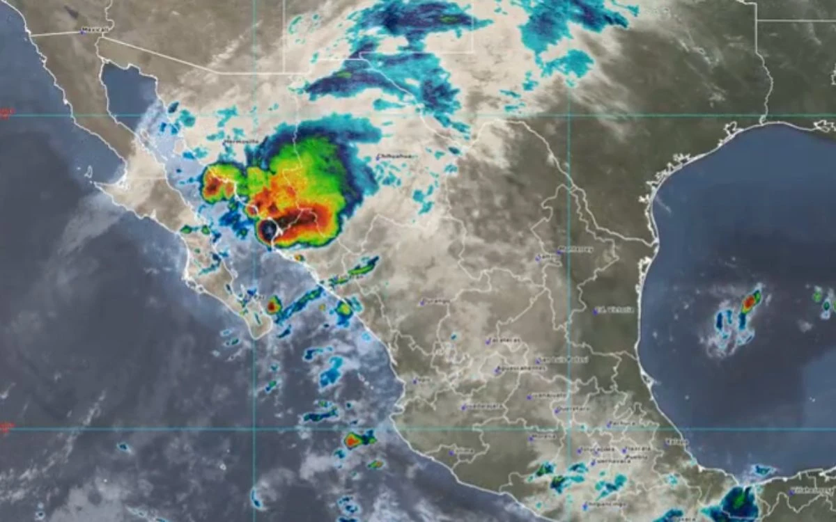 ‘Lorena’ se degrada a ciclón; remanentes generarán lluvias intensas