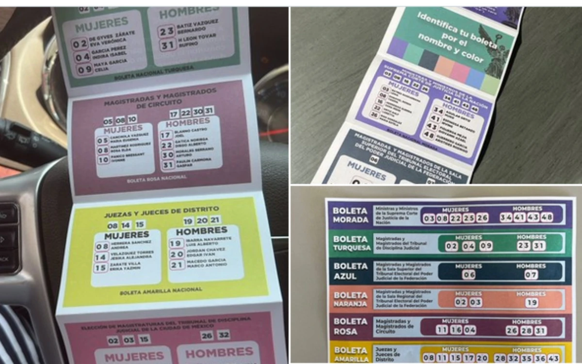 INE da vista a la  FGR de posible delitos electorales por la entrega de ‘acordeones’ para elección judicial