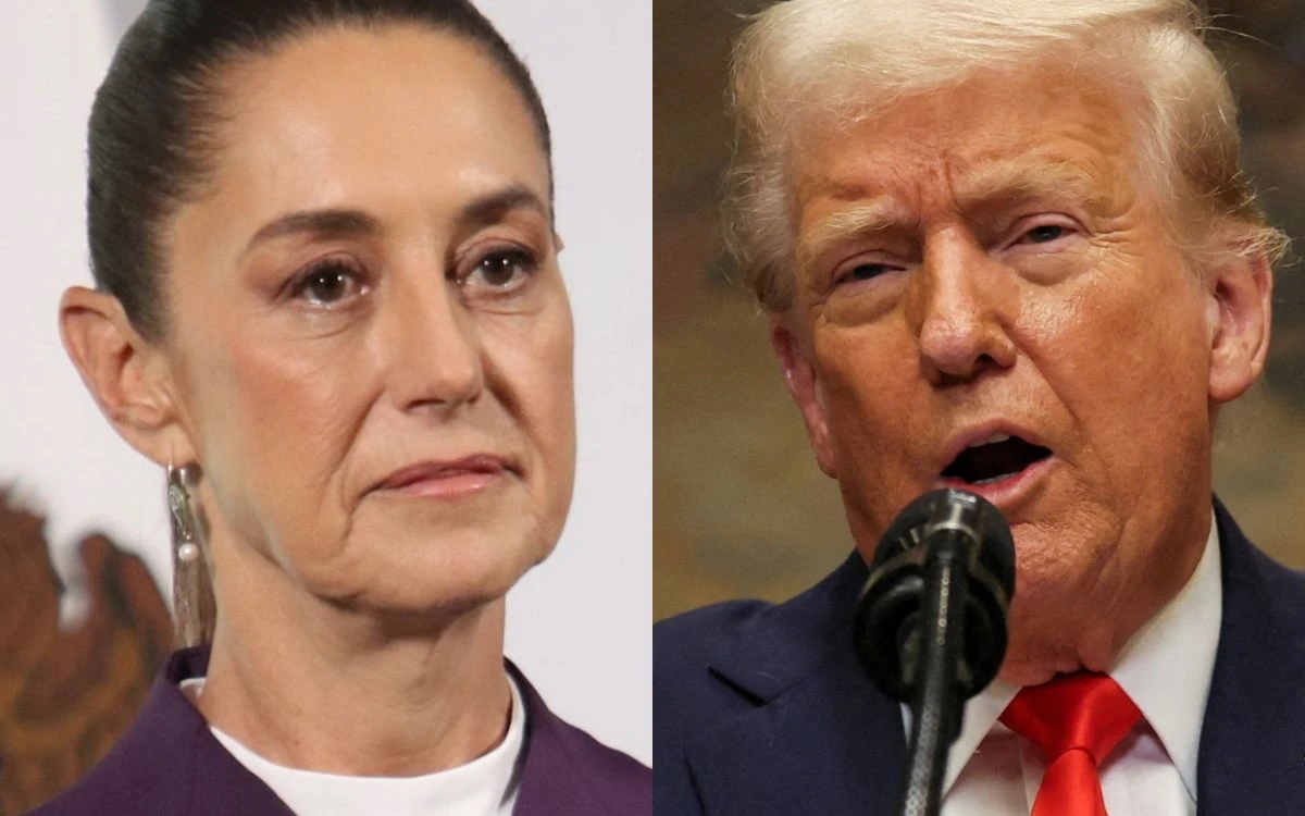 Trump: Carteles ‘gobiernan México’, pero Sheinbaum ‘es muy valiente’