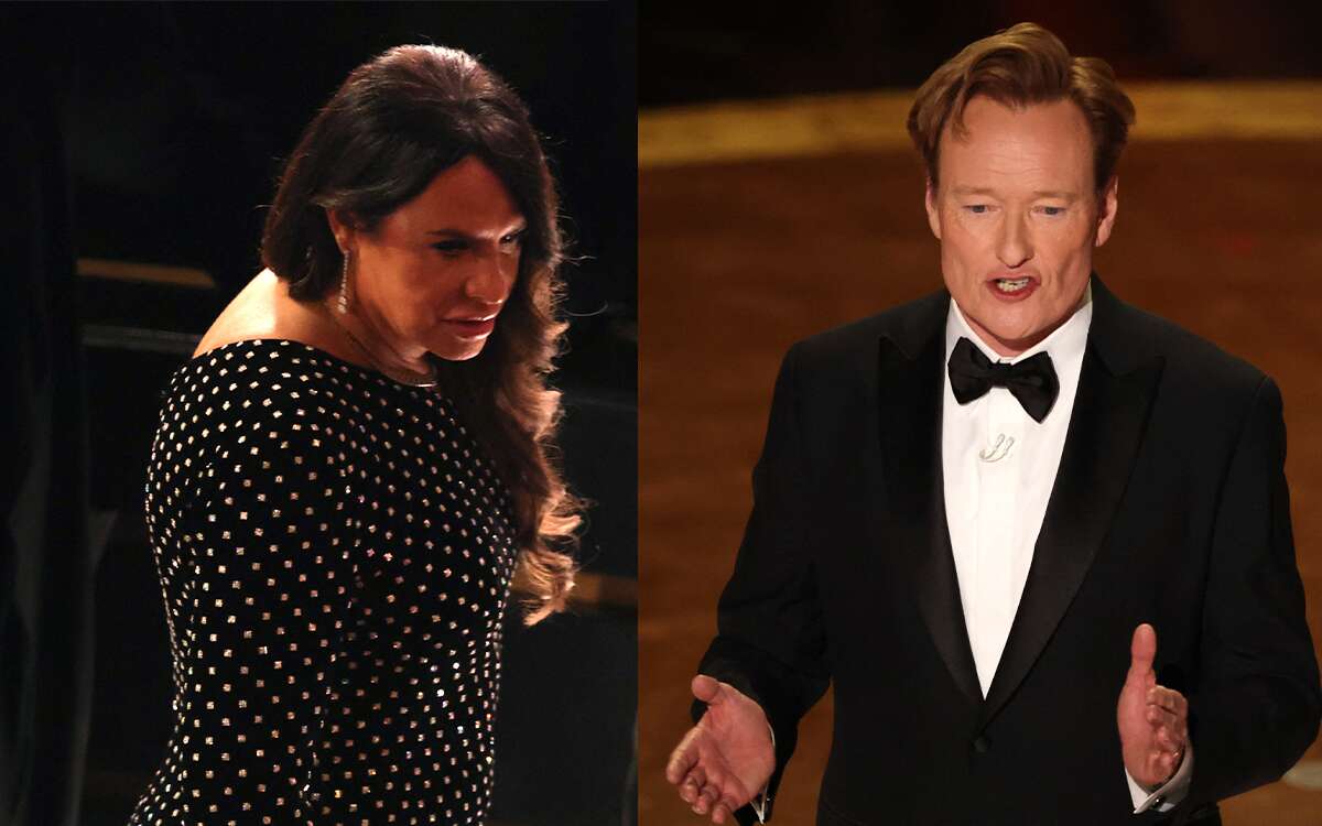 Karla Sofía Gascón responde a Conan O’Brien por su broma en los Oscar