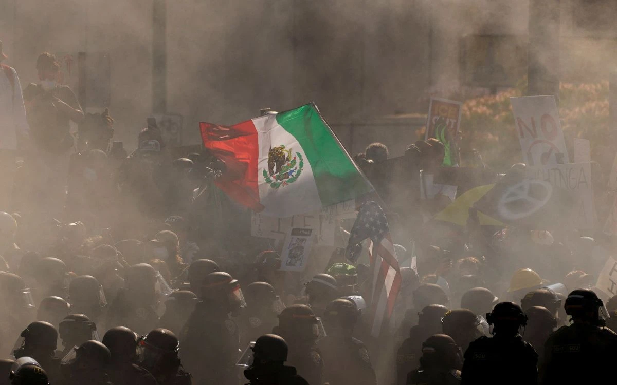 Galería | Las fotos de las protestas en Los Ángeles y la furia contra migrantes