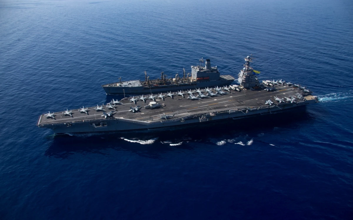 EE.UU. despliega el portaaviones Gerald Ford en el Caribe