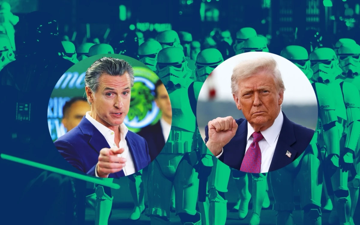 Gobernador de California ‘trolea’ a Trump y sus redadas contra migrantes con Star Wars | Video