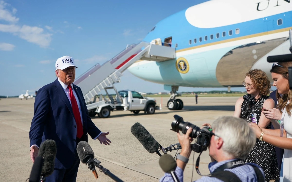 No hubo ‘ningún progreso’ sobre Ucrania en última llamada con Putin: Trump