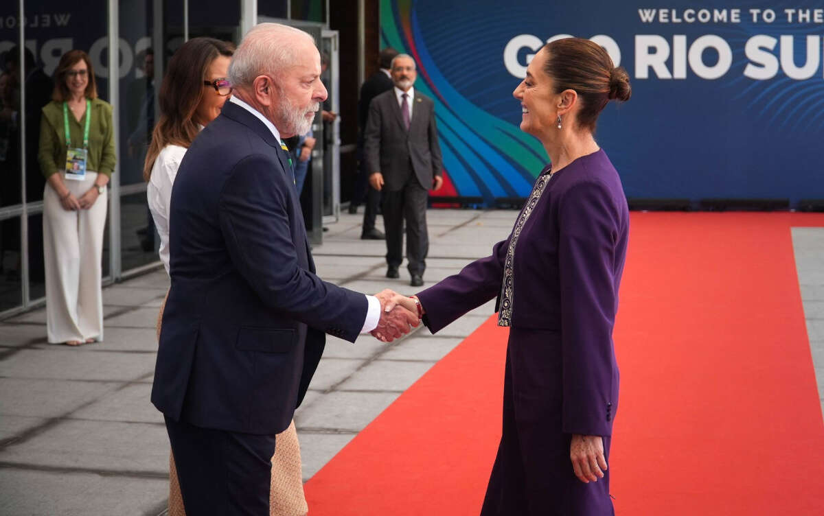 Sheinbaum agradece a Lula por su solidaridad con los mexicanos tras amenazas de Trump