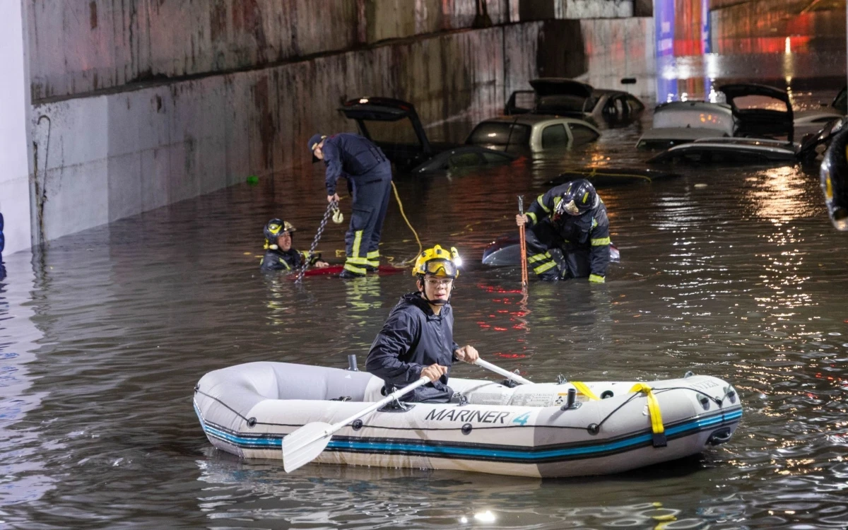 ¡Lluvia histórica en CDMX y Edomex! El lunes cayó más de 10 millones de metros cúbicos de agua: UNAM