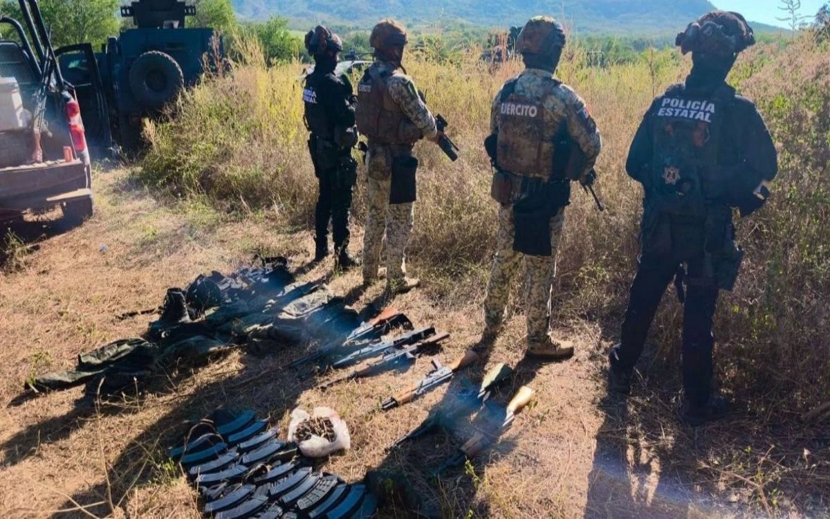 Sinaloa | Abaten a 7 presuntos delincuentes en Tepuche, relacionados con el asesinato de un militar