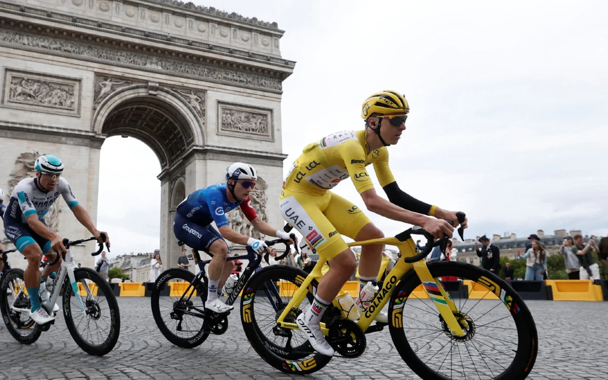 Final espectacular del Tour de Francia: Pogacar se corona y Van Aert gana París
