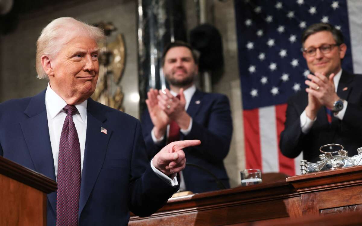 Trump, ante el Congreso: Hemos logrado más en 43 días que otros presidentes en ocho años