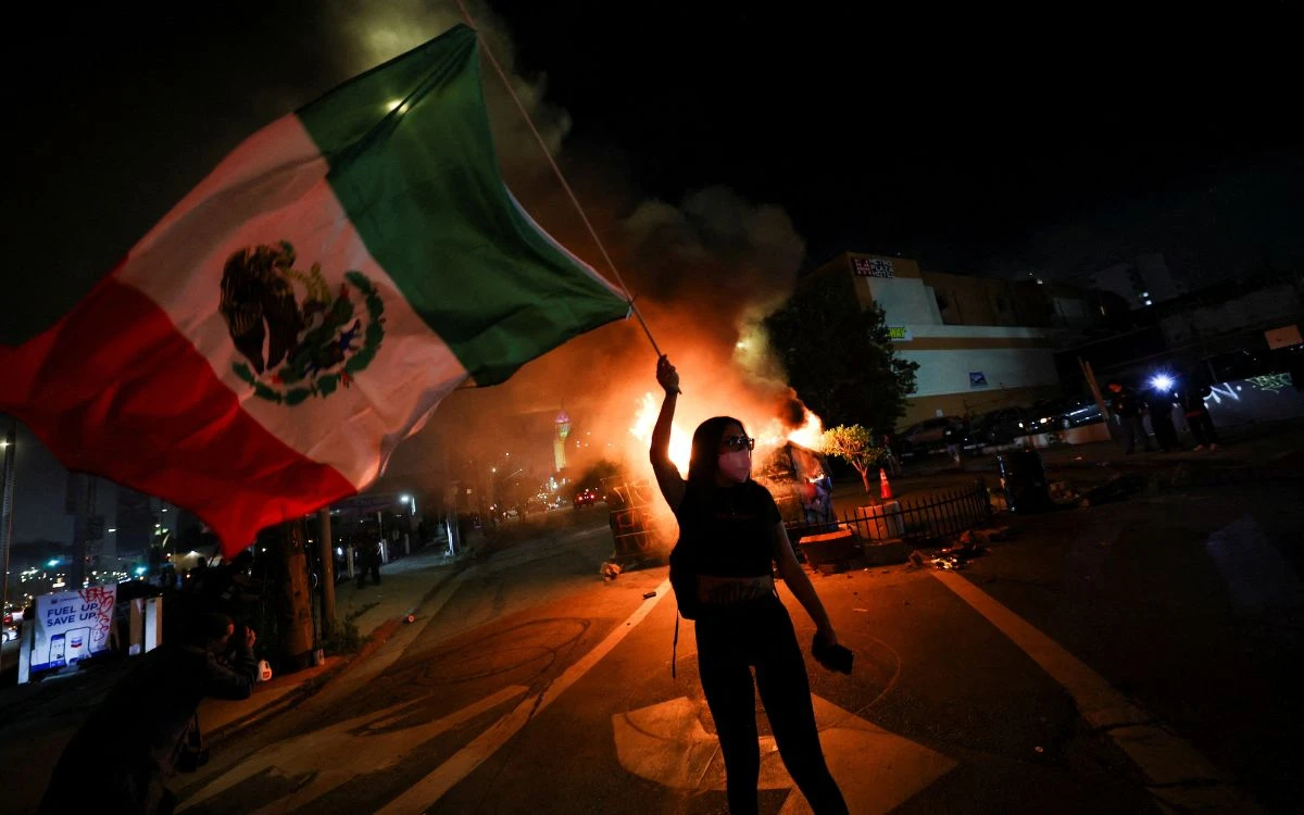 Cuatro claves para entender las protestas en Los Ángeles