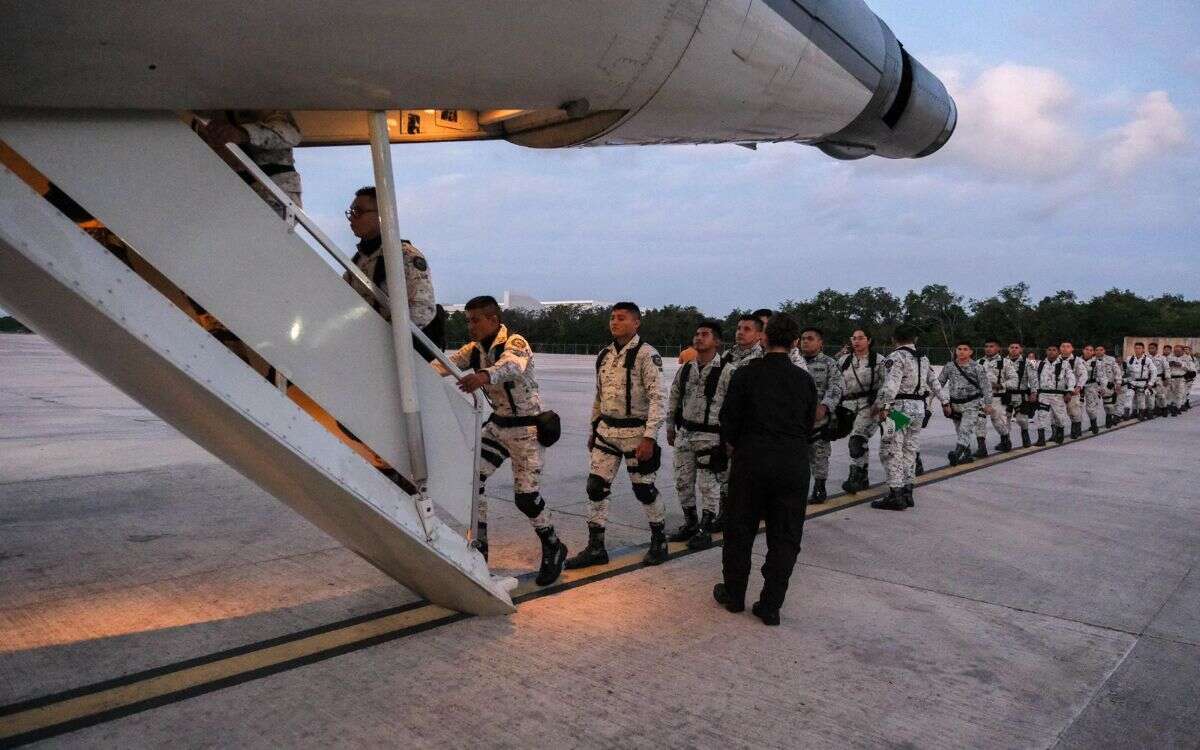 Movilizan este martes a más de 5 mil militares y Guardias Nacionales a la frontera norte