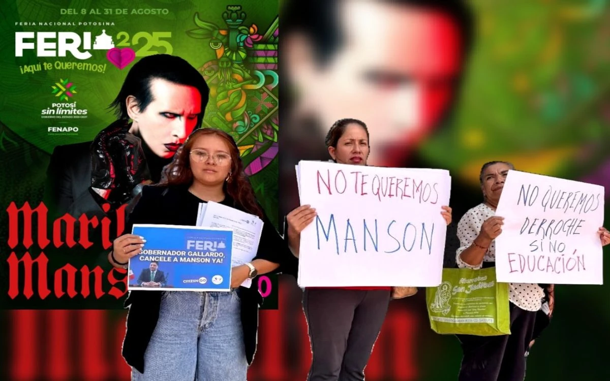 UNPF solicita cancelar concierto de Marilyn Manson en San Luis Potosí