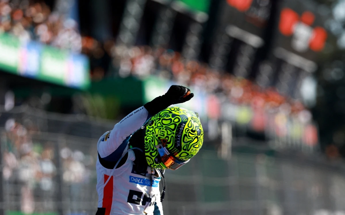 F1: Lando Norris gana el Gran Premio de México