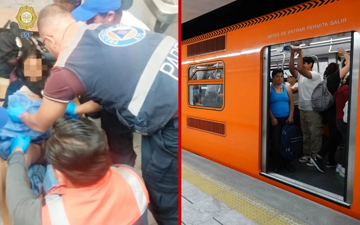 Día de la Madre | Adolescente de 13 años tiene a su bebé en el Metro de la CDMX