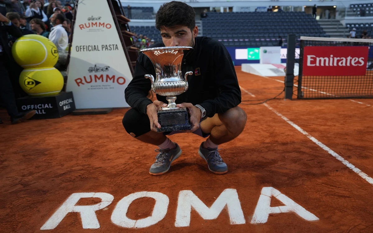 Carlos Alcaraz ocupa el segundo lugar del ranking ATP