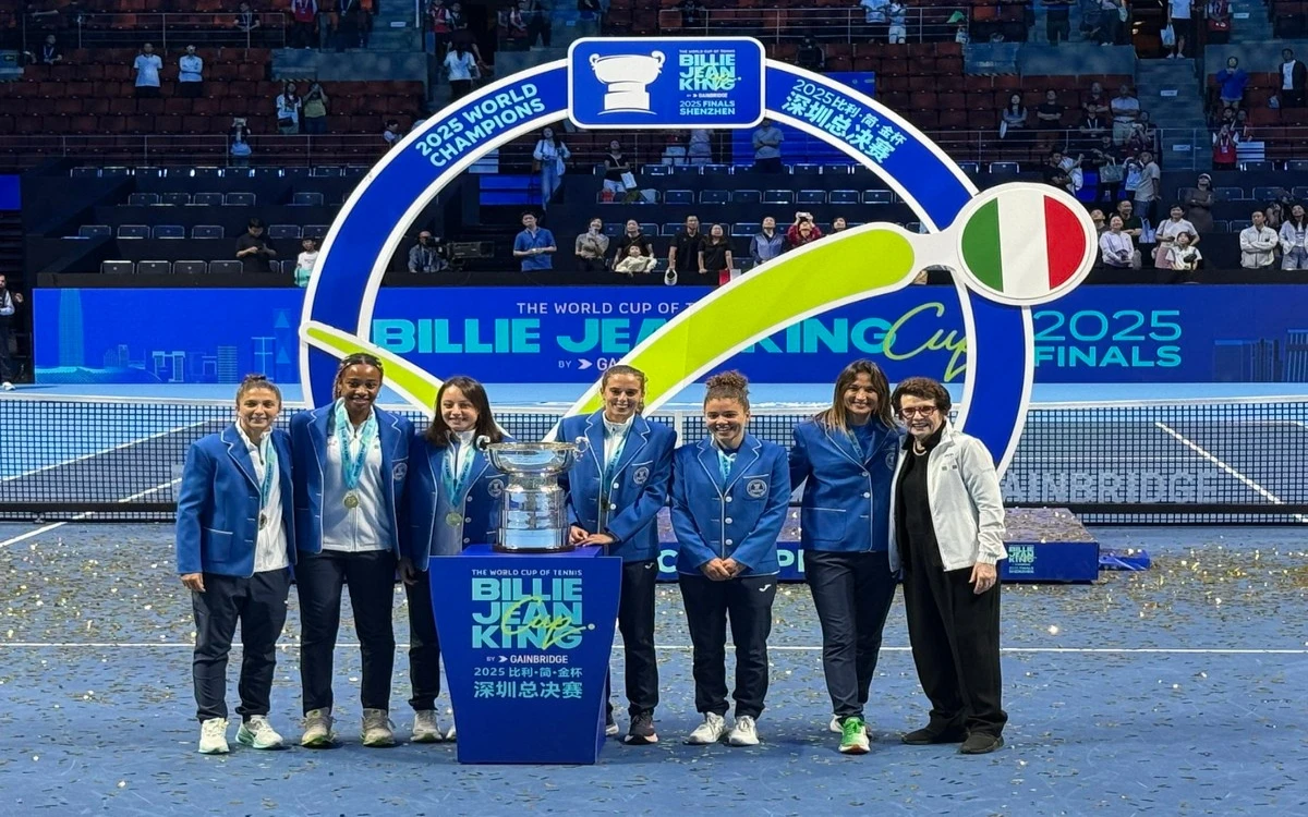Italia se corona en la Copa Billie Jean King  | Video