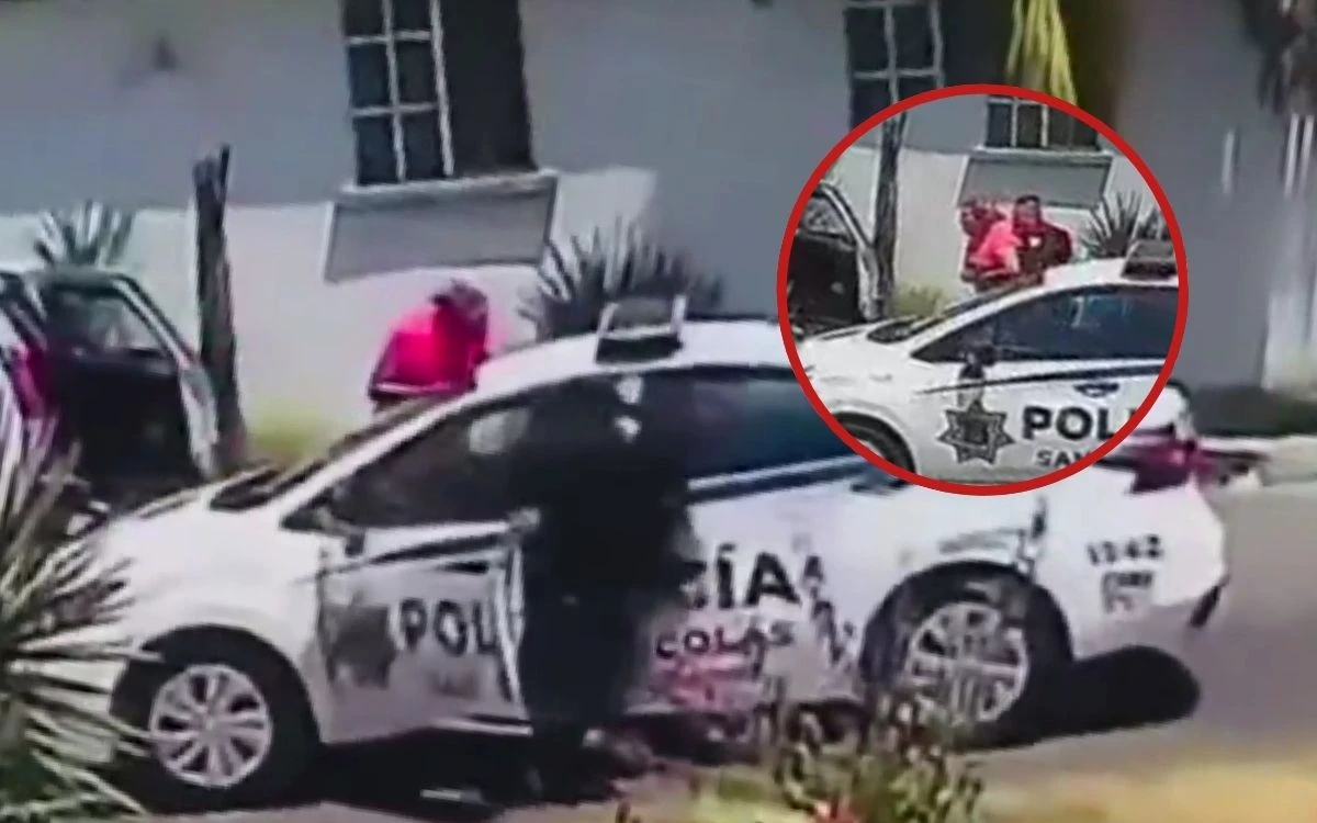 Policía salva a mujer que se ahogaba con un totopo en San Nicolás