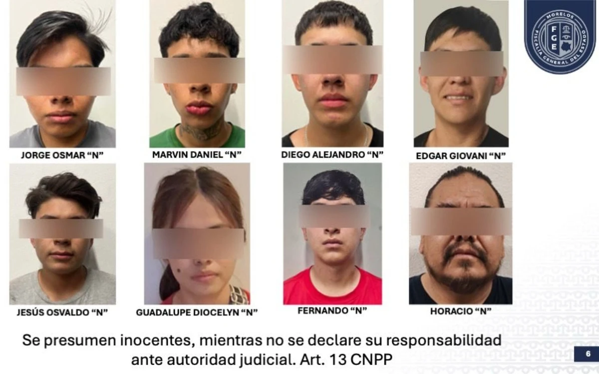 Fiscalía de Morelos anuncia detenciones de grupo criminal vinculado al feminicidio de Sarah Rendón