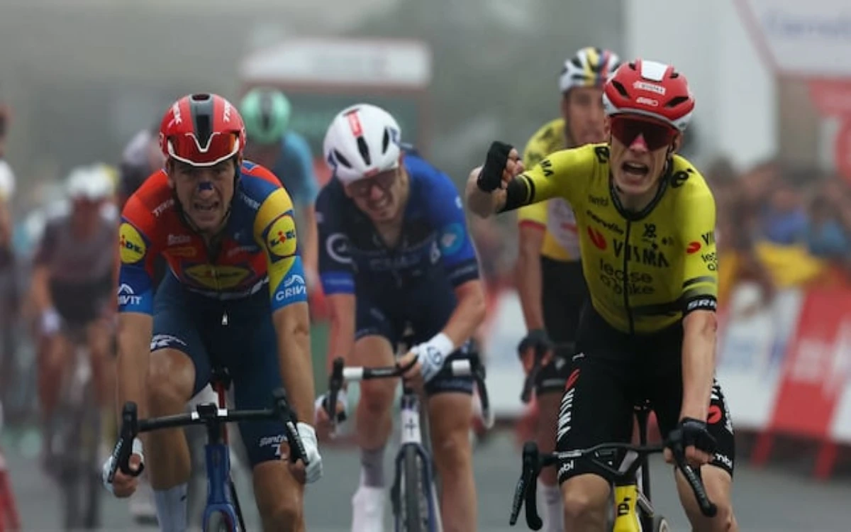 La Vuelta a España: Libra Vingegaard dura caída y conquista la Etapa 2 | Video