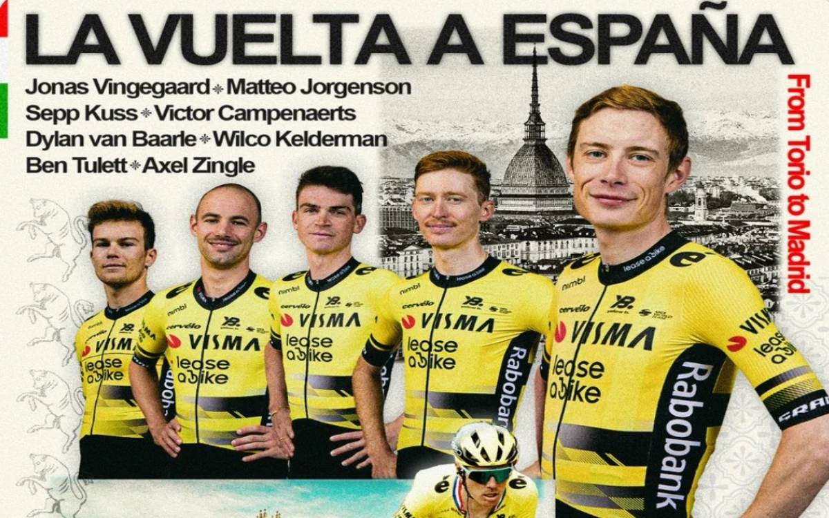 Lidera Jonas Vingegaard al Visma en la Vuelta a España 2025 | Video