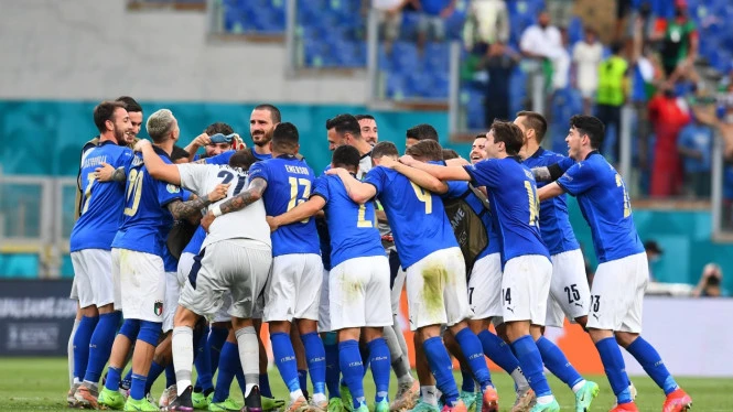 Mengerikan, Sederet Fakta Timnas Italia Usai Hancurkan Wales